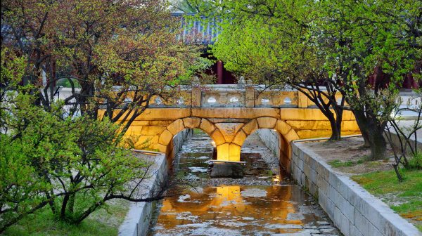 สะพานอกชอน, ชางกยองกุง, พระราชวังชางกยอง, 옥천교