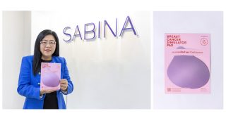 SABINA-แผ่นฟองน้ำเรียนรู้การตรวจเต้านม