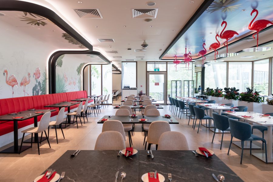 ห้องอาหาร Crimson - สวนนก Mandai สิงคโปร์