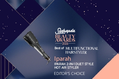 IPARAH 2-in-1 Duet Style Hot Air Styler 