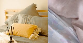 ผ้าปูที่นอน TENCEL™ จาก HOOGA